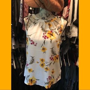 EXPRESS Floral Top